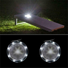 Load image into Gallery viewer, 2pcs Cornhole LED Lights Ultra Bright Standard Cornhole Board Night Light 6 inch
