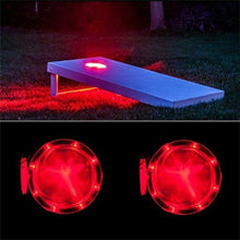 Load image into Gallery viewer, 2pcs Cornhole LED Lights Ultra Bright Standard Cornhole Board Night Light 6 inch