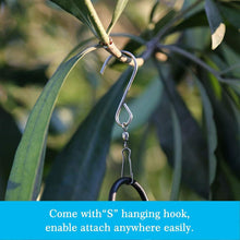 Load image into Gallery viewer, Solar Color Changing LED Hummingbird Wind Chimes Light Tubes Bells Lamp Outdoor