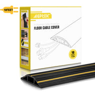 10 Ft Floor Cord Protector 3 Channels Floor Cord Cover