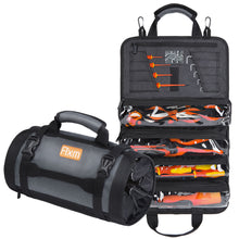 Load image into Gallery viewer, Fixm Professional Tool Roll Bag - Compact, Versatile &amp; Portable, Ideal for Craftsmen &amp; DIY Enthusiasts, Perfect Father&#39;s Day Gift
