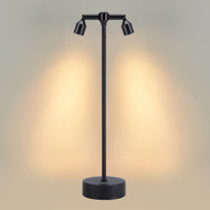 IMAGE Rechargeable Cordless Spotlight for Plants Pictures Artwork Jewelry Showcase Model Display Shelves Cabinet Table Lamp for Home Dinner Bar, Warm White