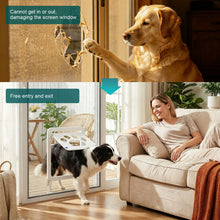 Load image into Gallery viewer, Ownpets Dog Screen Door 12"x14" Fits Large Dogs Up 80 lbs &amp; Small Breeds
