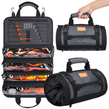 Load image into Gallery viewer, Fixm Professional Tool Roll Bag - Compact, Versatile &amp; Portable, Ideal for Craftsmen &amp; DIY Enthusiasts, Perfect Father&#39;s Day Gift
