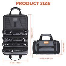 Load image into Gallery viewer, Fixm Professional Tool Roll Bag - Compact, Versatile &amp; Portable, Ideal for Craftsmen &amp; DIY Enthusiasts, Perfect Father&#39;s Day Gift
