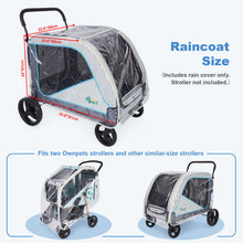 Load image into Gallery viewer, Ownpets Dog Stroller Rain Cover, Waterproof Transparent EVA
