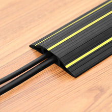 Load image into Gallery viewer, 10 Ft Floor Cord Protector 3 Channels Floor Cord Cover
