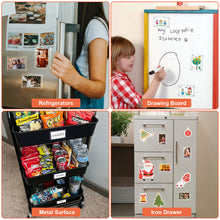 Load image into Gallery viewer, Vicyak 12 Pack High Transparency Acrylic Magnetic Photo Frame for Refrigerator, Double-Sided Frameless Design, Compatible with Instax and Polaroid Photos, 2.36&quot; x 3.54&quot;
