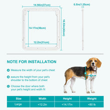 Load image into Gallery viewer, Ownpets Dog Screen Door 12"x14" Fits Large Dogs Up 80 lbs &amp; Small Breeds
