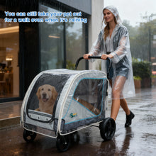 Load image into Gallery viewer, Ownpets Dog Stroller Rain Cover, Waterproof Transparent EVA
