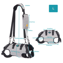 Load image into Gallery viewer, Ownpets Dog Sling Harness, Outdoor Sling Bag for Spine Protection, Whole Body Support, Support Vest to Assist Aged Dogs, Size L
