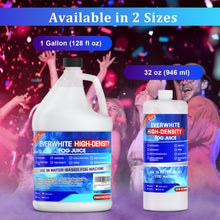 Load image into Gallery viewer, Hakuta High-Density Fog Machine Fluid,32oz High Output Long-Lasting Fog Juice Produces White-Out Conditions for 400-1500 Watt Water-Based Fog Machines Ideal for Indoor and Outdoor Venues Made in USA
