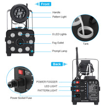 Load image into Gallery viewer, Hakuta Fog Machine with LED Projector Light
