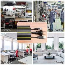 Load image into Gallery viewer, 10 Ft Floor Cord Protector 3 Channels Floor Cord Cover
