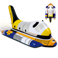 CAMULAND Inflatable Snow Sled with Reinforced Handles for Winter Outdoor Sports and Christmas