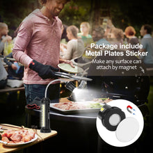 Load image into Gallery viewer, IMAGE Rechargeable Grill Lights Magnetic BBQ Grill Light with Ultra-Bright LED Lights and 3W Side Light, 360 Degrees Flexible Gooseneck Adjustable BBQ Grill Lights for Any Gas Charcoal Electric Grill 2 Packs
