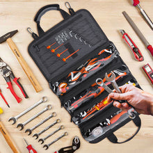 Load image into Gallery viewer, Fixm Professional Tool Roll Bag - Compact, Versatile &amp; Portable, Ideal for Craftsmen &amp; DIY Enthusiasts, Perfect Father&#39;s Day Gift
