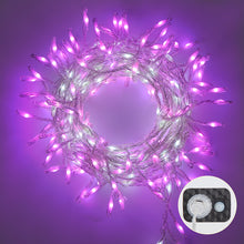 Load image into Gallery viewer, IMAGE 5M/16.4Ft 300 LED Firecracker Starry String Lights Fairy Lights Plug in Twinkle String Lights Bright DIY for Party Wedding Christmas Decoration, Pink &amp; White
