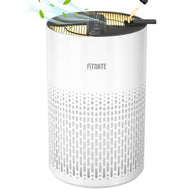 Air Purifier with True HEPA Filter, Air Purifiers for Large Room Up to 215 Sq. Ft and Filters 99.9% of Allergens, Pet Dander, Dust, 20dB Quiet Air Cleaner for Bedroom