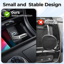 Load image into Gallery viewer, WELSPO Wireless CarPlay Adapter &amp; Android Auto Wireless Adapter, 2-in-1 CarPlay Wireless Adapter for iPhone and Android Phones, Plug &amp; Play Wireless CarPlay Adapter with Lanyard, Compatible with 2018+ Cars with Wired CarPlay/Android Auto
