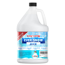 Load image into Gallery viewer, Hakuta Flakes Snow Machine Fluid, Long-Lasting Snow Juice 1 Gallon with 75-Foot Snow Float，water based snow liquid
