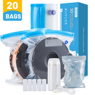20 Pack 3D Printer Filament Storage Bags