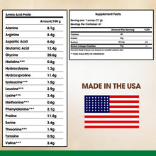 Load image into Gallery viewer, Livinganic Hydrolyzed Bovine Collagen,15.9oz Types I &amp; III, Grass-Fed, Pasture-Raised Protein, Zero Sugar Supplement for Healthy Skin, Nails, Bones &amp; Joints Unflavored 41 Servings
