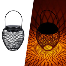 Load image into Gallery viewer, IMAGE 2 Pcs Solar Lanterns Outdoor Lights with White and Warm Yellow Light, Hanging Solar Lights Outdoor Waterproof Yard Pathway Porch Trees Decor
