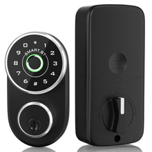 Load image into Gallery viewer, FITNATE Smart Fingerprint Door Knob with Keypad, App Control, 4-in-1 Keyless Entry, Biometric Lock for Bedroom, Office, Rental Use
