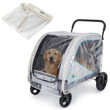 Load image into Gallery viewer, Ownpets Dog Stroller Rain Cover, Waterproof Transparent EVA
