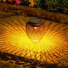 Load image into Gallery viewer, IMAGE 2 Pcs Solar Lanterns Outdoor Lights with White and Warm Yellow Light, Hanging Solar Lights Outdoor Waterproof Yard Pathway Porch Trees Decor
