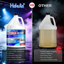 Load image into Gallery viewer, Hakuta EXTREMLY High-Density Fog Machine Fluid Made in USA, 1 Gallon High Output Long-Lasting Fog Juice,for 400-1500 Watt Water-Based Fog Machines,for Indoor and Outdoor Venues
