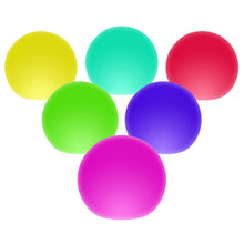 Load image into Gallery viewer, 6 Pack RGB Color Changing LED Pool Ball Lights with Foldable Hook for Pool Party Garden Outdoor Float Hang Decors
