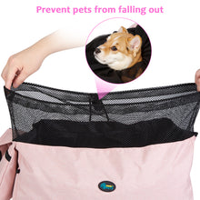 Load image into Gallery viewer, Ownpets Pink Pet Dog Sling Carrier Bag Adjustable Padded Strap Dog Hand Free Safe Mesh Pet Carrier for Size S/M Dog
