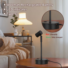 Load image into Gallery viewer, IMAGE 2 Pack Magnetic Cordless Spotlight High-Power Adjustable Table Accent Light for Wall Decoration Picture, Plants, Artwork, Cabinet, Warm White
