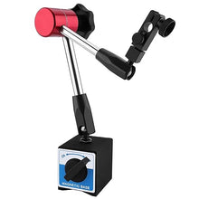 Load image into Gallery viewer, FITNATE Metal Magnetic Base Flexible and Strong Magnetic Stand for 3/8 inches Digital Dial Test Indicator Gauge 132lbs Max Pull
