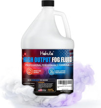 Load image into Gallery viewer, Hakuta Fog Machine Fluid 1Gallon, High Density Fog Juice Water Based Safe for Outdoor and Indoor Use, Universal Compatibility With Standard Fog Machines, Medium Density Long-Lasting Fog Effect
