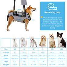 Load image into Gallery viewer, Ownpets Dog Sling Harness, Outdoor Sling Bag for Spine Protection, Whole Body Support, Support Vest to Assist Aged Dogs Size XL

