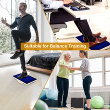 Load image into Gallery viewer, WELSPO Wooden Balance Board, Rocker Board, Office Wobble Board, Ideal for Physical Therapy, Core Strength Training, and Standing Desks
