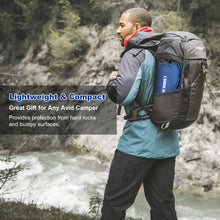 Load image into Gallery viewer, CAMULAND Double Camping Sleeping Pad, 4.7" Ultra-Thick Self Inflating 2 Person Inflatable Mat with Built-in Pillow Foot Pump, Waterproof for Backpacking, Hiking, Tent, RV Travel, Navy Blue

