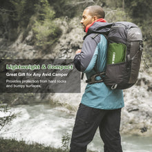 Load image into Gallery viewer, CAMULAND Double Camping Sleeping Pad, 4.7" Ultra-Thick Self Inflating 2 Person Inflatable Mat with Built-in Pillow Foot Pump, Waterproof for Backpacking, Hiking, Tent, RV Travel, Olive Green
