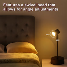 Load image into Gallery viewer, IMAGE 2 Pack Magnetic Cordless Spotlight High-Power Adjustable Table Accent Light for Wall Decoration Picture, Plants, Artwork, Cabinet, Warm White
