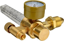 Load image into Gallery viewer, AGPTEK Mig/Tig Flow Meter Regulator, CO2 Argon Pressure Reducer Gauge Weld Flowmeter 10 to 60 cfh Full Copper
