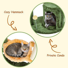 Load image into Gallery viewer, Ownpets 52” Tall Cactus Cat Tree Large Multi-Level Cute Cat Tower with Padded Top Perch for Indoor Cats
