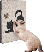 Load image into Gallery viewer, Ownpets Wall Cat Scratcher, Vertical Cat Scratching Board, Wall Mounted Cat Scratch Pad for Wall, Glass, Wood, and Tile
