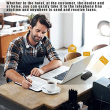 Load image into Gallery viewer, AGPtek External USB 2.0 3 in 1 Data Voice Dial Up Modem 56K V.92 V.90 CX93010 WIN7 Receive Send Fax on Computer with RJ11 Cable
