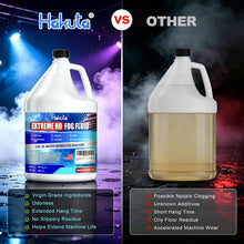 Load image into Gallery viewer, Hakuta Fog Machine Fluid 1Gallon, High Density Fog Juice Water Based Safe for Outdoor and Indoor Use, Universal Compatibility With Standard Fog Machines, Medium Density Long-Lasting Fog Effect
