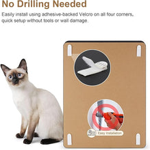 Load image into Gallery viewer, Ownpets Wall Cat Scratcher, Vertical Cat Scratching Board, Wall Mounted Cat Scratch Pad for Wall, Glass, Wood, and Tile
