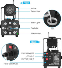 Load image into Gallery viewer, Hakuta Fog Machine with LED Projector Light
