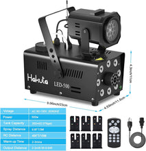 Load image into Gallery viewer, Hakuta Fog Machine with LED Projector Light
